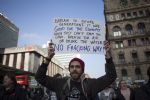 Over 1500 March Against Fracking In Manchester